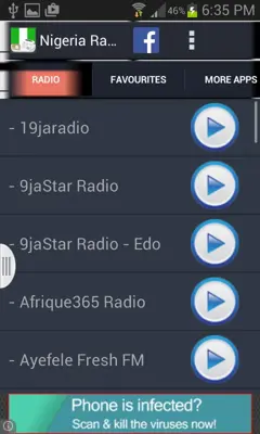 Nigerian Radio News android App screenshot 4